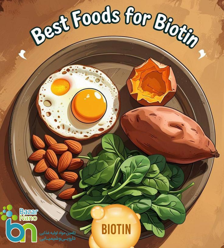 10 ماده غذایی غنی از بیوتین